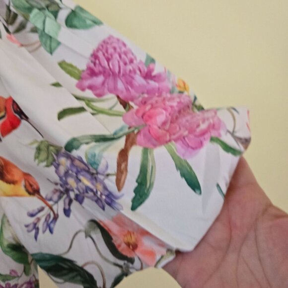 Calypso St. Barth NWT Tropical Maxi Skirt Set Novelty Print Versatile Size M - Picture 7 of 10